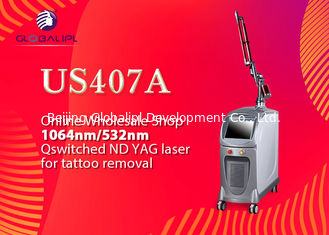 Q Switched Nd Yag Laser Tattoo Removal Device 800mj / 400mj Single Pulse Energy